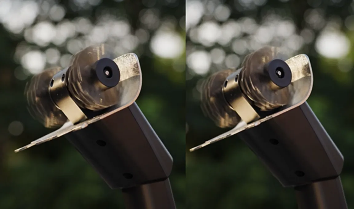 Close-up of the Wamoma GrillMaster multi-speed rotating brush head